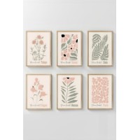 Set de 6 picturi Wallity Artsycllct14 imaginea #2 — magazin online Desire.md