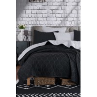 Постельное бельё L'Essentiel Solid Black Grey фото №2 — интернет-магазин Desire.md