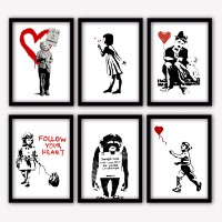 Set de 6 picturi Wallity 6BC9622_2530 imaginea #2 — magazin online Desire.md
