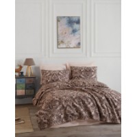 Lenjerie de pat L'Essentiel Muster Brown