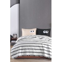 Lenjerie de pat L'Essentiel Funny Black Brown imaginea #2 — magazin online Desire.md