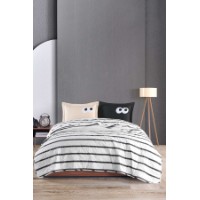 Lenjerie de pat L'Essentiel Funny Black Brown imaginea #3 — magazin online Desire.md