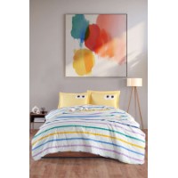 Lenjerie de pat L'Essentiel Funny Yellow
