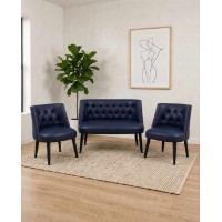 Set mobilă moale Atelier Del Sofa Az-Tkmln-01-Syh Dark Blue