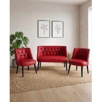 Комплект мягкой мебели Atelier Del Sofa Az-Tkmln-01-Syh Red