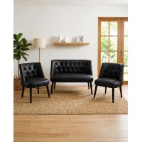 Set mobilă moale Atelier Del Sofa Az-Tkmln-01-Syh Black
