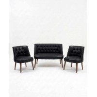 Set mobilă moale Atelier Del Sofa Az-Tkmln-01-Cvz Black imaginea #2 — magazin online Desire.md