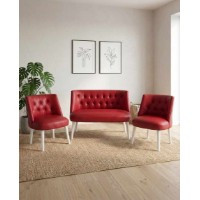 Set mobilă moale Atelier Del Sofa Az-Tkmln-01-Byz Red