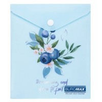 Dosar pentru hârtii Buromax A6 Blueberry Arabeski (BM.3922-52)