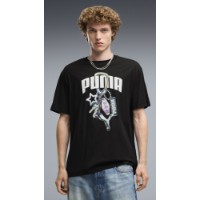 Tricou bărbătesc Puma Graphics Relaxed Execution Puma Black, s.L imaginea #3 — magazin online Desire.md