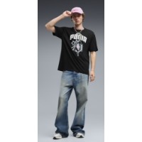 Tricou bărbătesc Puma Graphics Relaxed Execution Puma Black, s.XL imaginea #5 — magazin online Desire.md