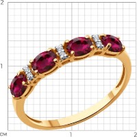 Inel SOLOVOV JEWELRY 51-210-02157-2 s.19 1,59gr imaginea #4 — magazin online Desire.md