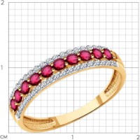 Inel SOLOVOV JEWELRY 51-210-02358-3 s.17,5 1,46g imaginea #4 — magazin online Desire.md