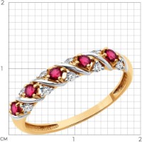 Inel SOLOVOV JEWELRY 51-210-02372-2 s.18,5 1,47g imaginea #4 — magazin online Desire.md