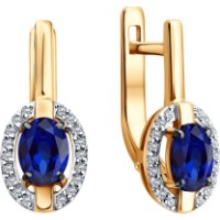 Cercei SOLOVOV JEWELRY 51-220-00960-1 2,97g imaginea #2 — magazin online Desire.md