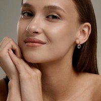 Cercei SOLOVOV JEWELRY 51-220-00960-1 2,97g imaginea #5 — magazin online Desire.md