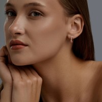 Cercei SOLOVOV JEWELRY 51-220-01067-2 2,22g imaginea #3 — magazin online Desire.md