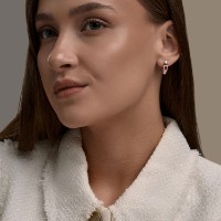Cercei SOLOVOV JEWELRY 51-220-01279-2 2,71g imaginea #4 — magazin online Desire.md