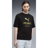 Tricou bărbătesc Puma Sport Street Boxy Graphic Puma Black, s.S imaginea #3 — magazin online Desire.md