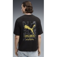 Tricou bărbătesc Puma Sport Street Boxy Graphic Puma Black, s.S imaginea #4 — magazin online Desire.md