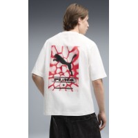 Tricou bărbătesc Puma Sport Street Boxy Graphic Puma White, s.S imaginea #4 — magazin online Desire.md