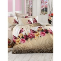 Lenjerie de pat L'Essentiel Calıkusu Brown