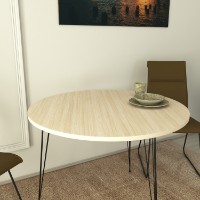 Masă pentru bucătărie Hanah Home Sandalf Oak imaginea #3 — magazin online Desire.md