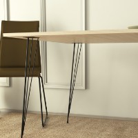 Masă pentru bucătărie Hanah Home Sandalf Square Oak imaginea #4 — magazin online Desire.md