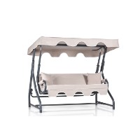 Садовые качели Hanah Home Ruta 2 Cream Black