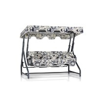Садовые качели Hanah Home Ruta 4 Black Cream