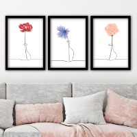 Set de 3 picturi Wallity 3SC103