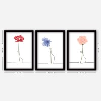 Set de 3 picturi Wallity 3SC103 imaginea #2 — magazin online Desire.md
