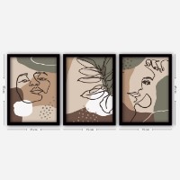Set de 3 picturi Wallity 3SC25 imaginea #2 — magazin online Desire.md