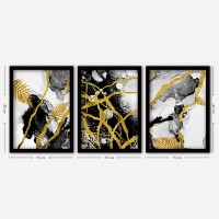 Set de 3 picturi Wallity 3SC75 imaginea #2 — magazin online Desire.md