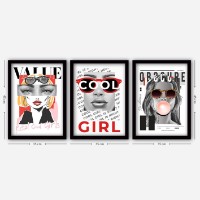 Set de 3 picturi Wallity 3SC91 imaginea #4 — magazin online Desire.md