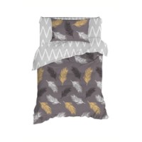 Lenjerie de pat L'Essentiel Olivia Gold Grey imaginea #2 — magazin online Desire.md