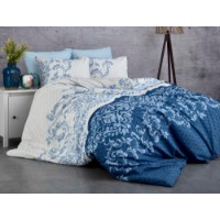 Lenjerie de pat L'Essentiel Lucca Blue