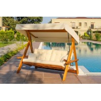 Садовые качели Hanah Home Lyon 2400 Beige