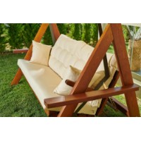 Садовые качели Hanah Home Lyon 2400 Beige фото №5 — интернет-магазин Desire.md