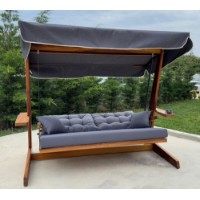 Садовые качели Hanah Home Sia 2400 Anthracite фото №3 — интернет-магазин Desire.md