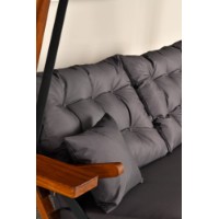 Садовые качели Hanah Home Sia 2400 Anthracite фото №5 — интернет-магазин Desire.md