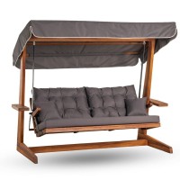 Садовые качели Hanah Home Sia 2400 Anthracite фото №7 — интернет-магазин Desire.md
