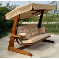 Садовые качели Hanah Home Sia 2400 Camel фото №3 — интернет-магазин Desire.md