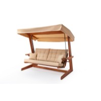 Садовые качели Hanah Home Sia 2400 Camel фото №7 — интернет-магазин Desire.md