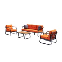 Set mobila de grădină Hanah Home Rio Orange imaginea #2 — magazin online Desire.md
