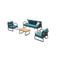 Set mobila de grădină Hanah Home Rio Petrol Blue imaginea #4 — magazin online Desire.md