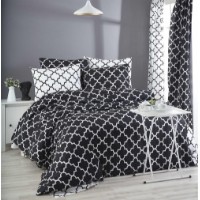 Lenjerie de pat L'Essentiel Madalyon Black