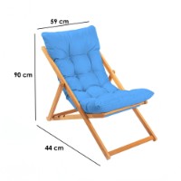 Стул Hanah Home My006 Blue фото №6 — интернет-магазин Desire.md