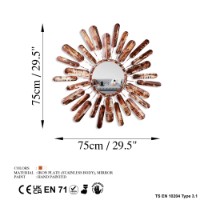 Oglindă Wallity Mirror Sun 3 imaginea #7 — magazin online Desire.md