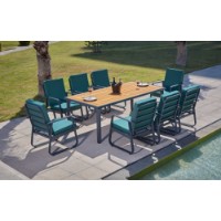 Набор садовой мебели Hanah Home Milano Anthracite Wooden